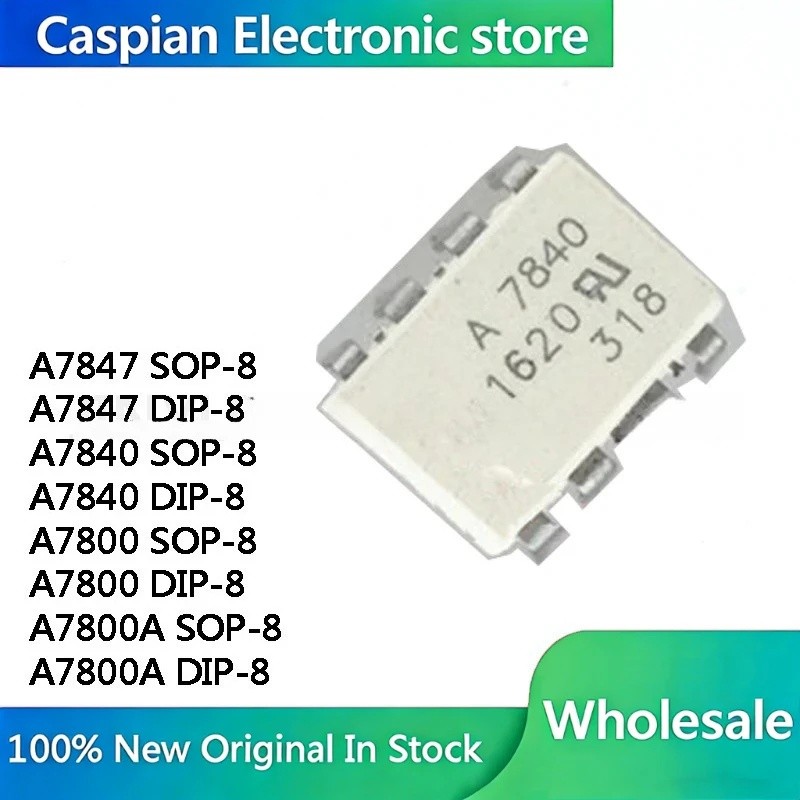 5 Chiếc A7747 A7840 A7800 A7800A HCPL-A7840 SOP-8 DIP-8 IC Chip Còn Hàng Bán Buôn