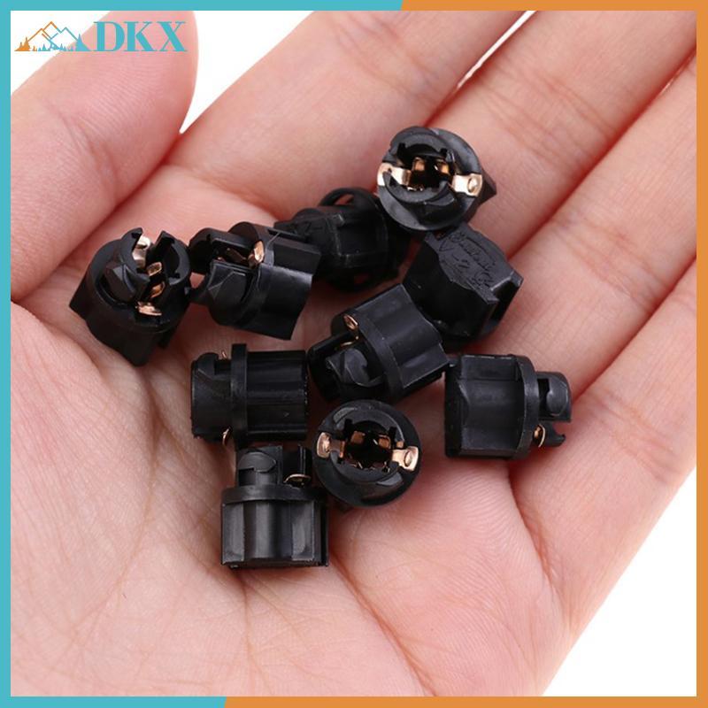 DKX 5 Chiếc Đèn Tín Hiệu T5 Led Twist Soet Bảng Điều Khiển Cụm Soet Giá Đỡ Đèn Đế T5 Soet Bóng Đèn Ô