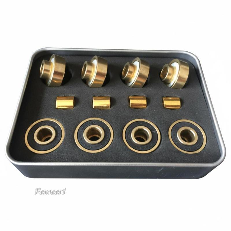 Pro Performance Longboard Bearing Set Bền Vàng 608 Vòng Bi Cho Ván Trượt Điện DIY Phần