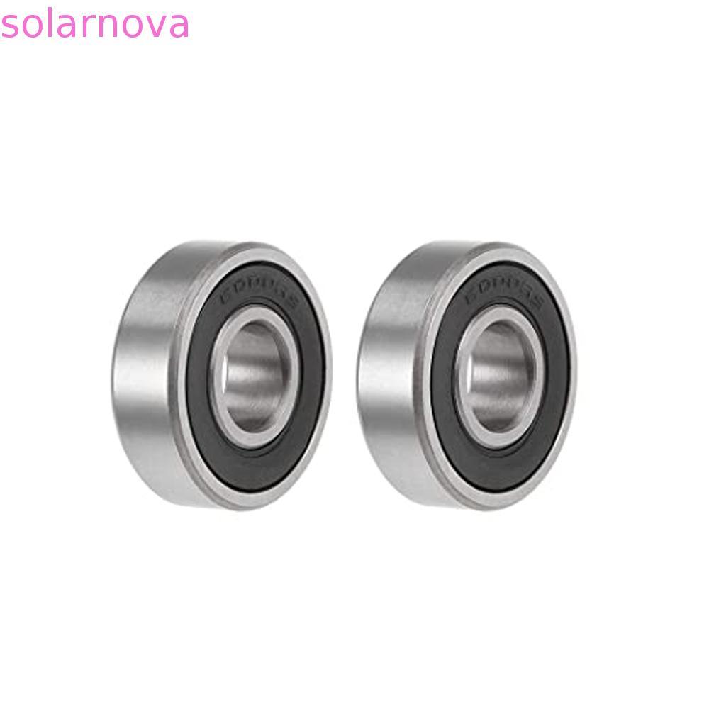 SOLARNOVA Xe Đạp Vòng Bi Cao Su Niêm Phong Rãnh Sâu Đôi Cao Su Xe Đạp Phụ Kiện Thu Nhỏ Vòng Bi 6000R