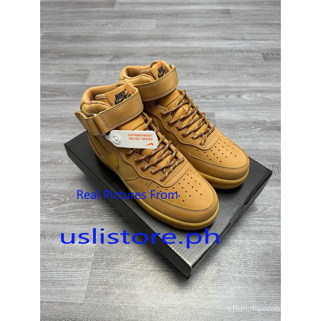 2023 Rey Air Force 1 '07 Mid "Wheat / Flax" Mid Cut DJ9158-200
