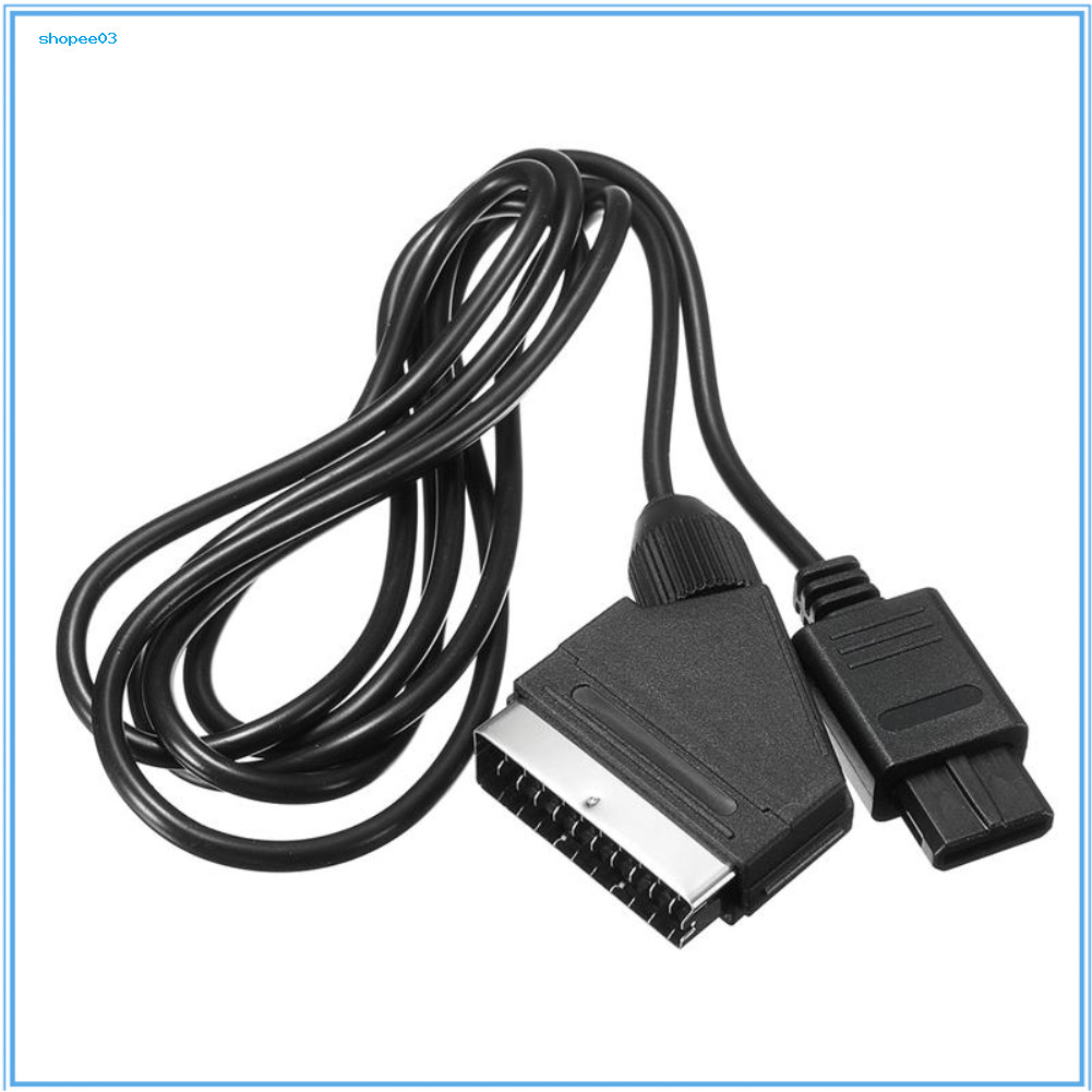 [Ky] Dây cáp AV Video RGB Dẫn chơi game 18m cho Nintendo N64 NGC SNES cho PAL Super