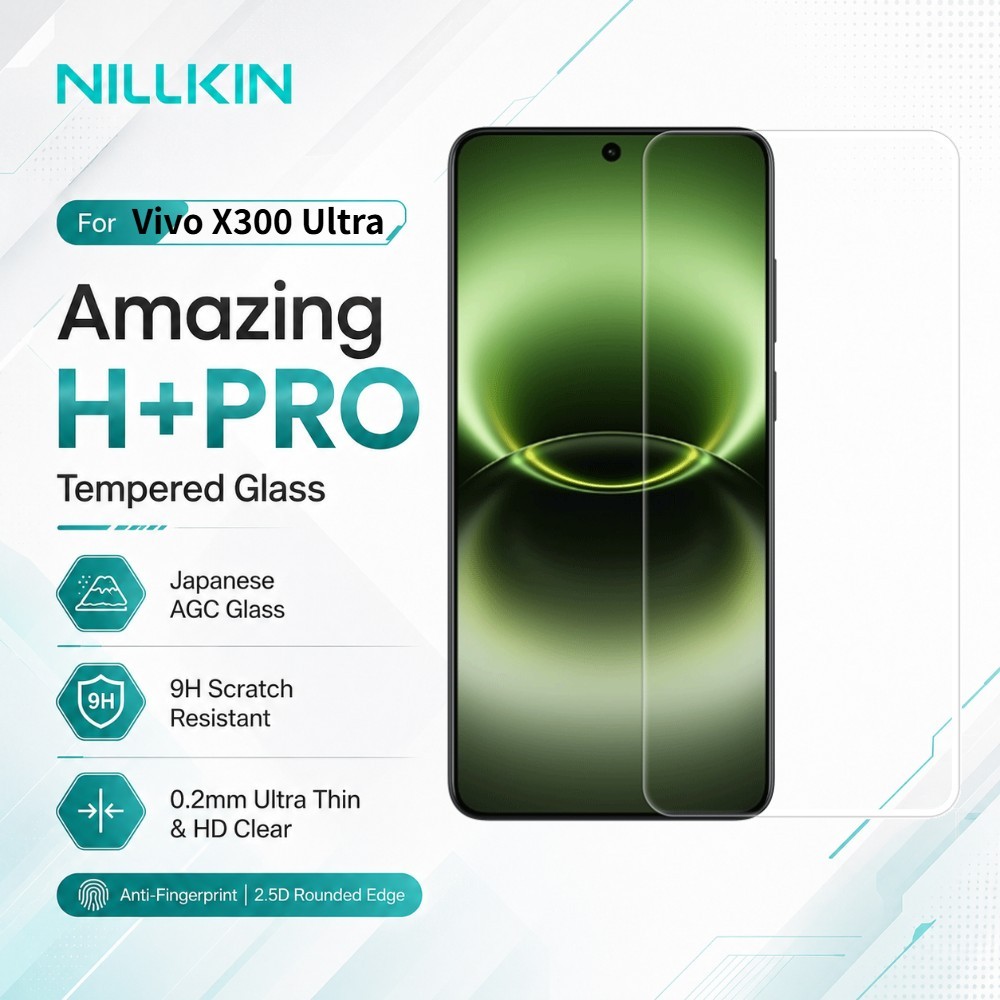NILLKIN Kính Cường Lực Cho VIVO X300 Ultra Siêu Mỏng Chống Dầu Chống Glare 9H FM5000