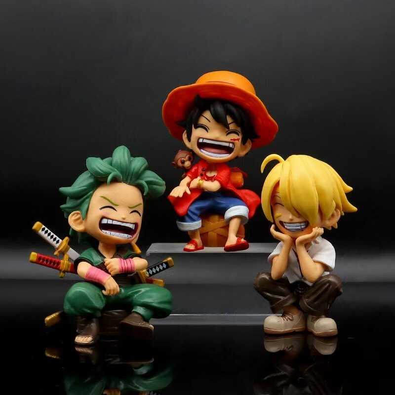 Hàng sẵn có Bán chạy q-Version Hình One Piece Hình Sauron Hình Luffy Hình Sanji Hình One Piece Đồ tr