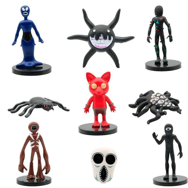 Door Tide Back Room Figure Multi-tentacled One-eyed Toy Escape Play Decoration Box Blind Escape Man 