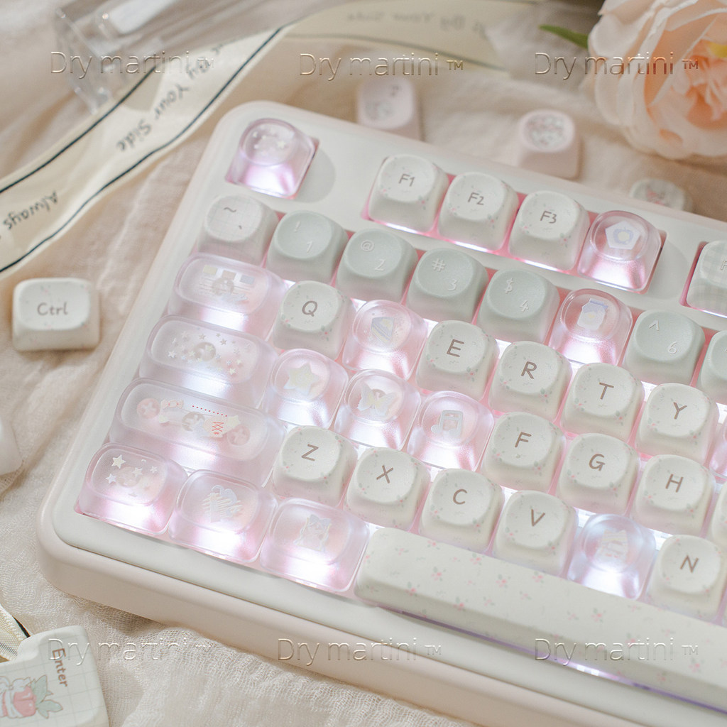 Trang trại bí ngô Keycap Cherry / MOA Profile 140 phím PBT Thuốc nhuộm năm mặt Thăng hoa Aula F75 F99 RK100 Phim hoạt hình dễ thương Keycaps Cơ vịt Con Nấm In hoa Keycap | BigBuy360 - bigbuy360.vn