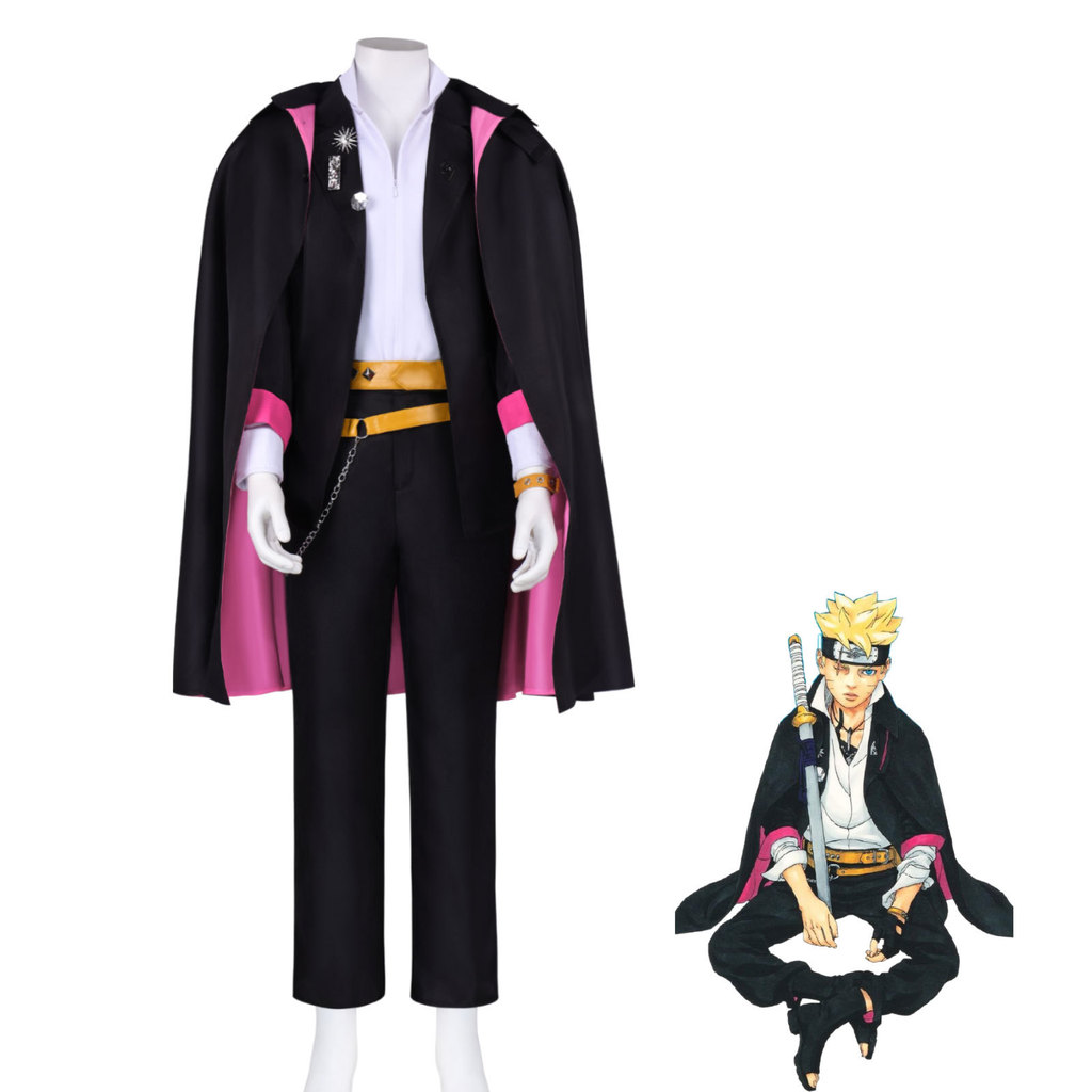 Naruto: Trang phục cosplay Boruto no Hanimono dành cho Boruto trẻ trung, trang phục nhập vai nhân vậ