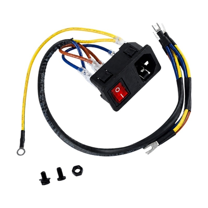 MOON Mô-đun kết nối nguồn máy in 3D có dây sẵn cho Lab X1 P1 Series Công tắc nguồn lắp ráp với điều 