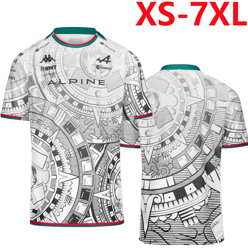 2026 Mới F1 Unisex Áo Thun Nữ Tay Ngắn + F1 Alpine BWT Racing Team Jersey