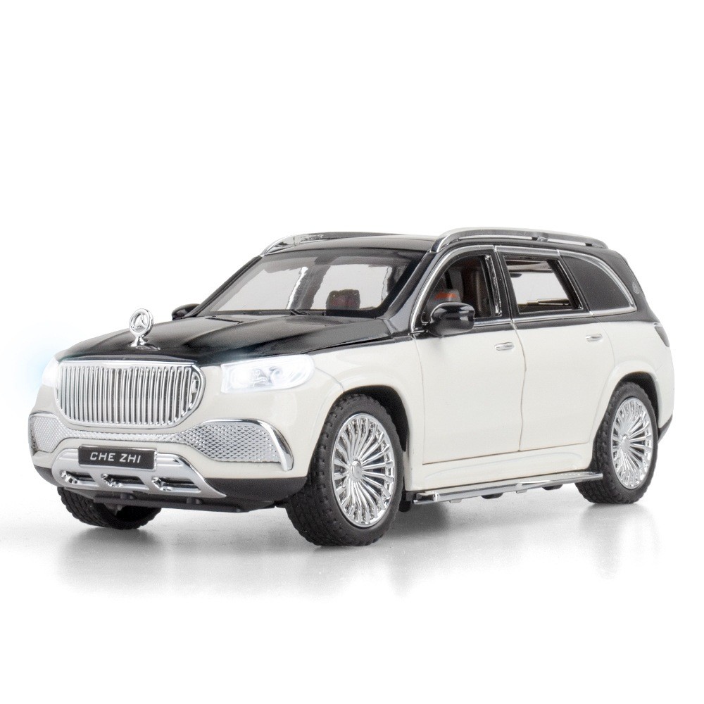 | 【kereta mainan】 | ✡((Hộp Cửa Sổ Mở) Mô Phỏng 1: 24 Mai Bar He GLS600 Hợp Kim Xe Mô Hình Trang Trí 