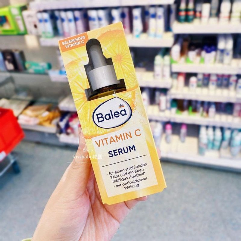 Đức Balea Balea VC Vitamin C Dưỡng Ẩm Ánh Sáng Nếp Nhăn Equal Skin Essence Lotion 7.29
