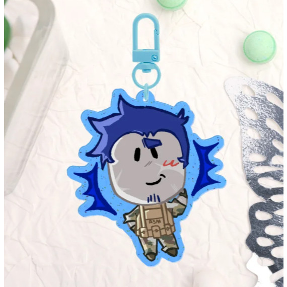 Forsaken - Guest1337 Charm Keychain giong decoshop