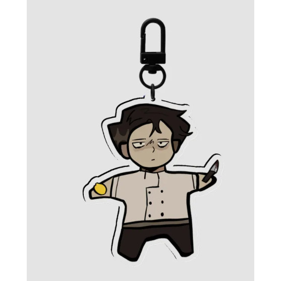 Vincent Dead Plate Keychain (LEMONS) nangdecorshop DECOR