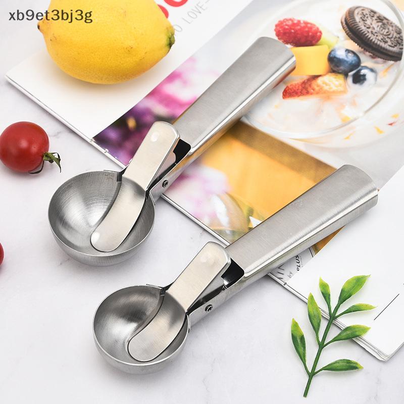 COD Ice Cream Scoops thép không gỉ Ice Cream Digger không dính trái cây Ice ball maker dưa hấu Ice C