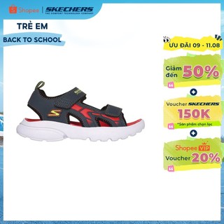 Xăng Đan/Dép Bé Trai Skechers Razor Splash Aqua Buddies - 406513L-CCRD