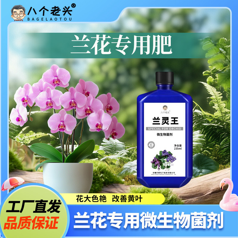 # # * * / Cung cấp Eight Hydrating Old Guys Orchid King Orchid Phân bón lỏng dinh dưỡng đặc biệt EM 