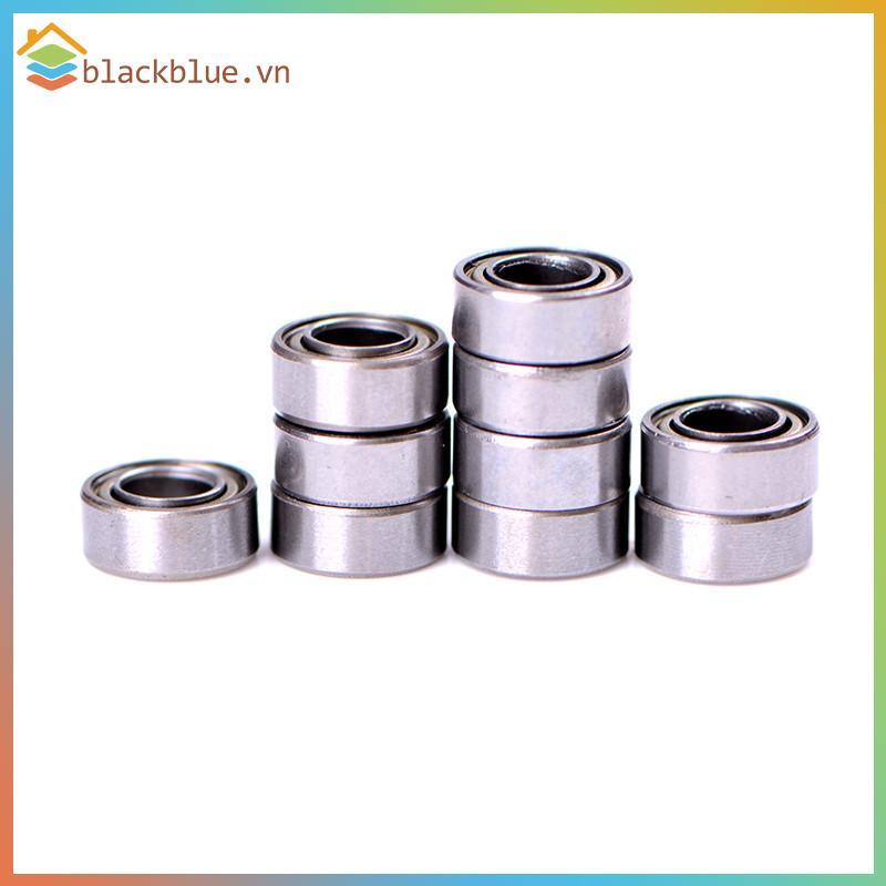 BBLUE 10 chiếc MR105ZZ L-1050 MR105 Vòng bi rãnh sâu 5x10x4 mm thu nhỏMR105ZZ Vòng bi ABEC-1.