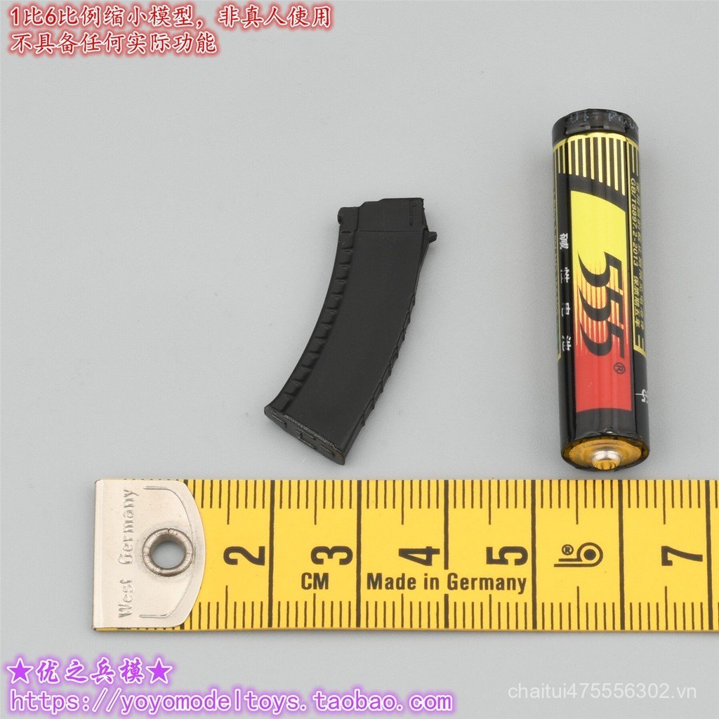 Tỷ lệ 1 / 6 dễ dàng & đơn giản ES 26071R S Nga FSB Alpha AK Magazine Model RPBN