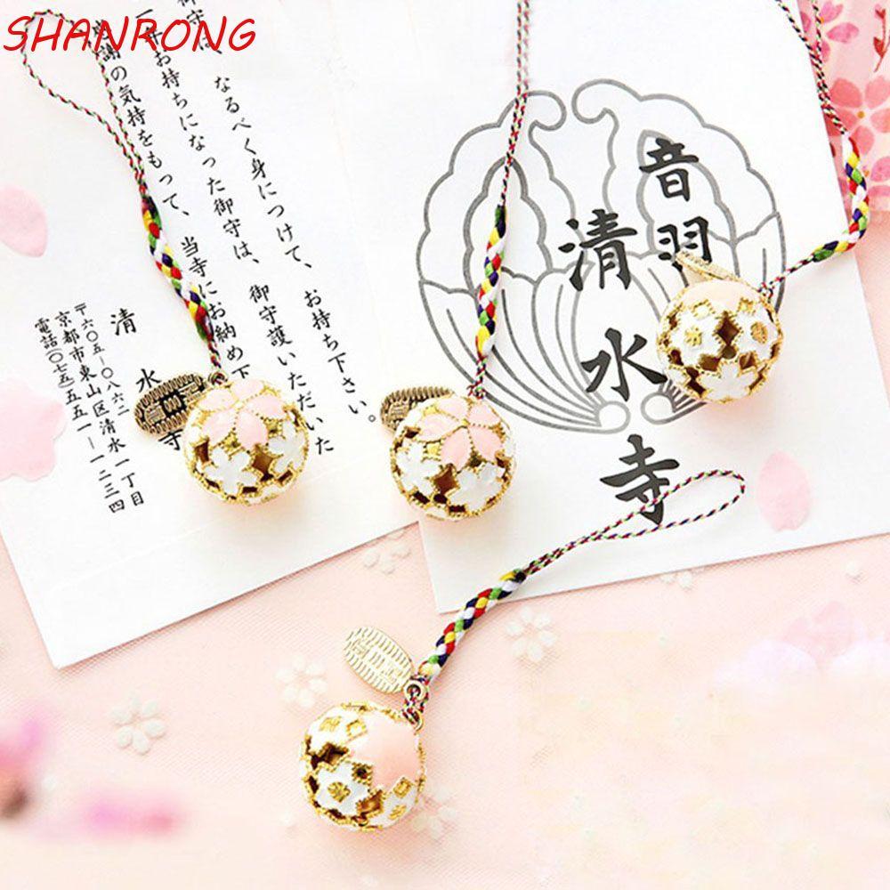SHANRONG Phụ Kiện Hoa Anh Đào Phước Lành Sakura Bell Guardian Charm Trang Sức