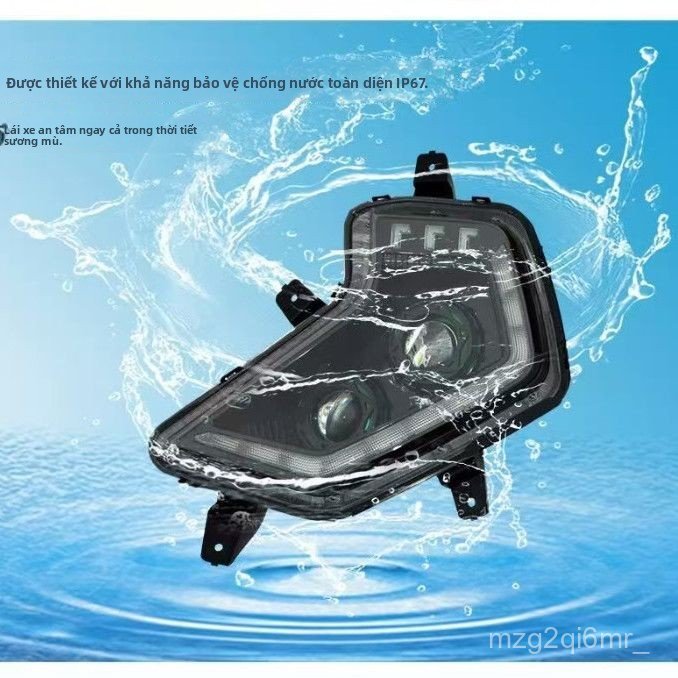 Cụm đèn pha LED thấu kính cho JAC A5X A5W A5L độ sáng cao chiếu xa tầm nhìn tốt