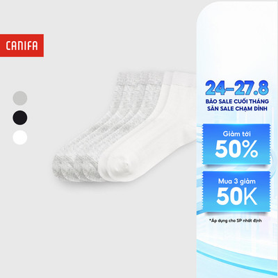 Combo 3 đôi tất nam CANIFA 8AX25A006