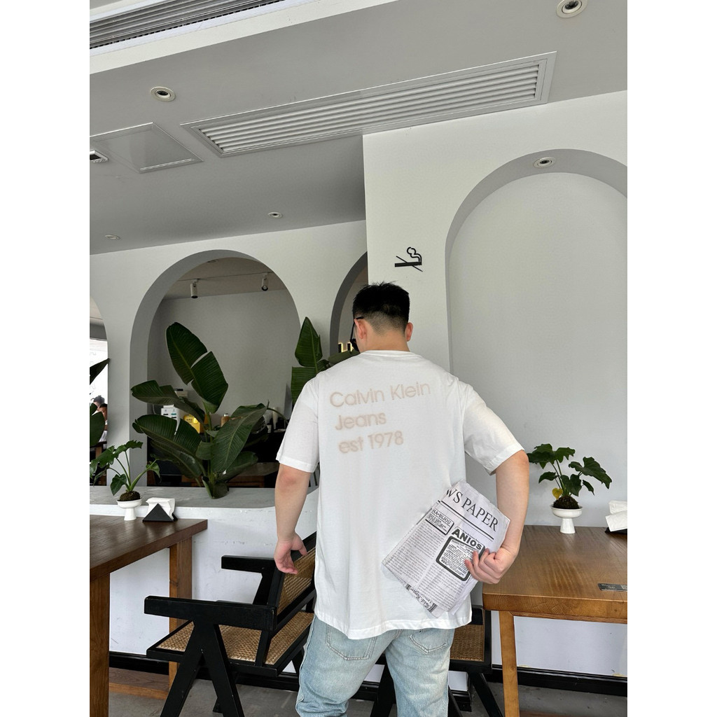 Louis Vuitton Louis Vuitton Mùa Hè Phong Cách Mới Áo Thun Ngắn Tay Nam Nữ Phong Cách Cặp Đôi Hai Dòn