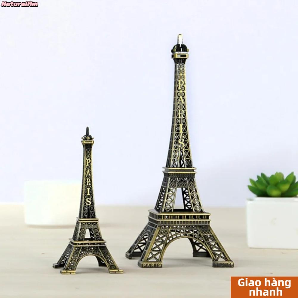 [COD] Mô hình tháp Eiffel TỰ NHIÊN, Tượng tháp Eiffel 7 kích cỡ bằng đồng, Kim loại có hộp Thiết kế 