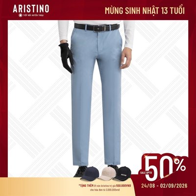 Quần âu nam ARISTINO GOLF dáng golf fit ống suông rộng thoải mái - ATRG2602