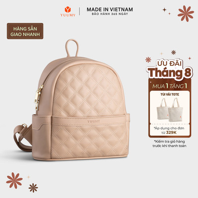 Balo Yuumy (Thời trang nữ tiện lợi cỡ trung - Balo da Seasand YBA50) Bagsmart
