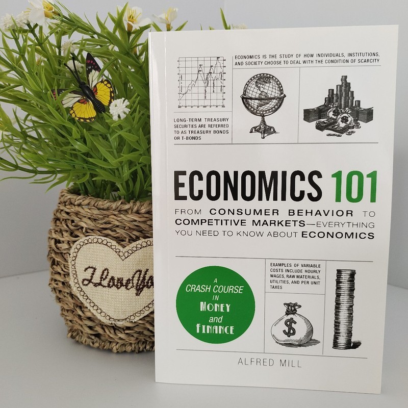 Bán chạy ECONOMICS101 101 Series Kinh tế Phiên bản tiếng Anh Quản lý kinh tế 829L9 +280026