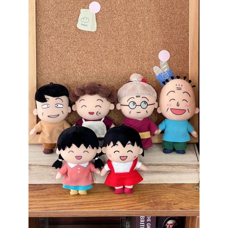 Cherry Maruko Hàng Hóa Quạt Maruko Một Bộ Sưu Tập 10cm Búp Bê Cotton Búp Bê Hương Vị Cacao Bánh