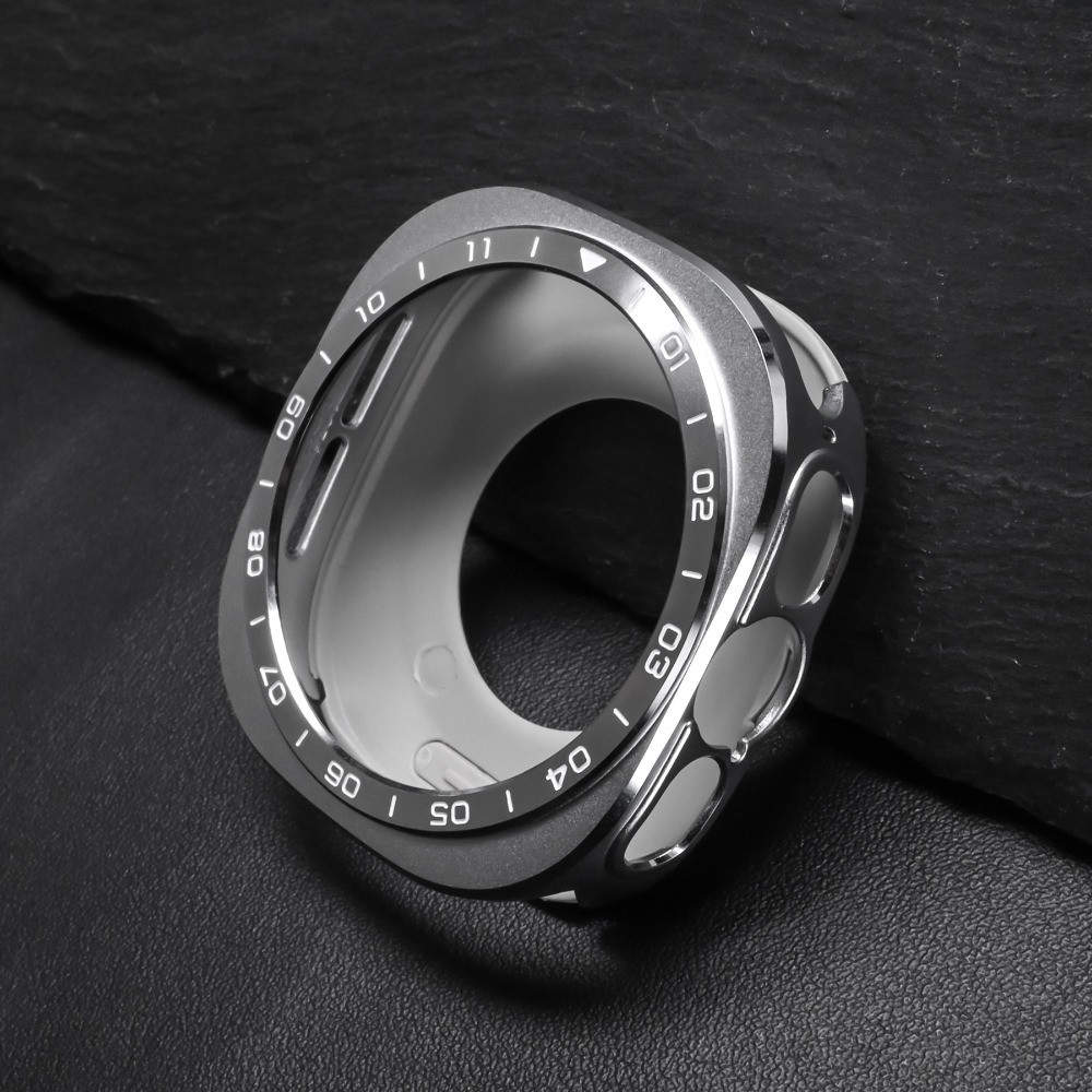 Ốp lưng kim loại hợp kim nhôm cho Samsung Galaxy Ultra Watch Ultra 2 Vỏ bảo vệ cho Samsung Galaxy Wa