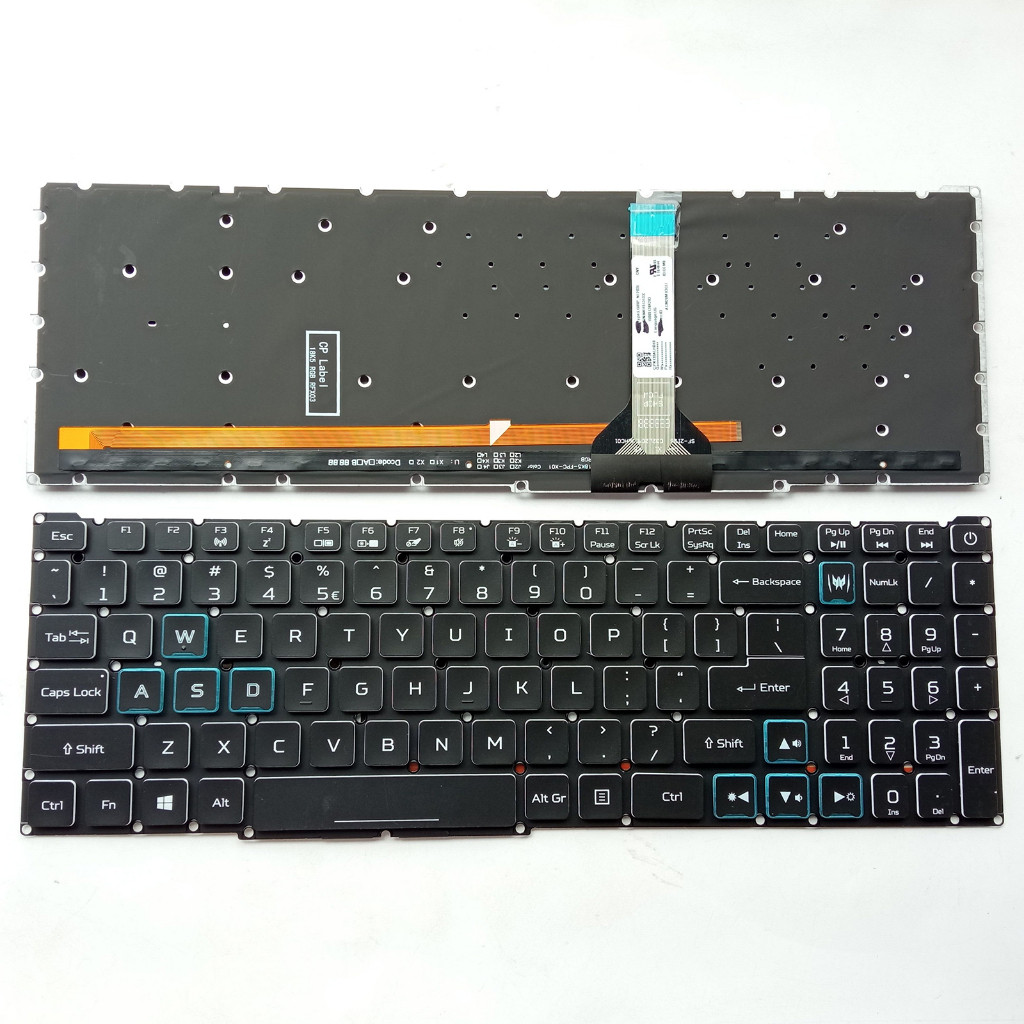 Thích hợp cho bàn phím Acer Nitro 5 AN515-54 / 55 / 56 / 57 / 58 N20C1 / C2 / C3 N22C1
