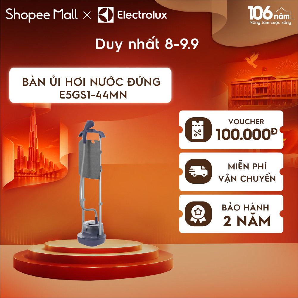 Bàn ủi hơi nước đứng Electrolux UltimateCare 500 - 1800W-E5GS1-44MN
