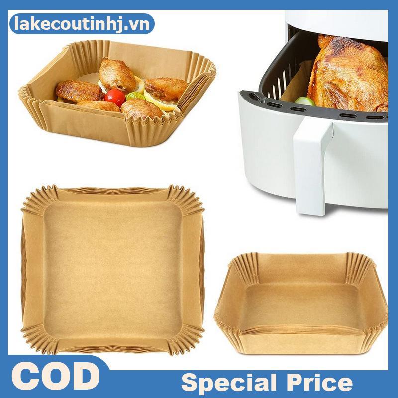 Lu Kitchen Air Fryer Paper Bake Oil-Absorber Air Fryer Accesories Disposably tinhj