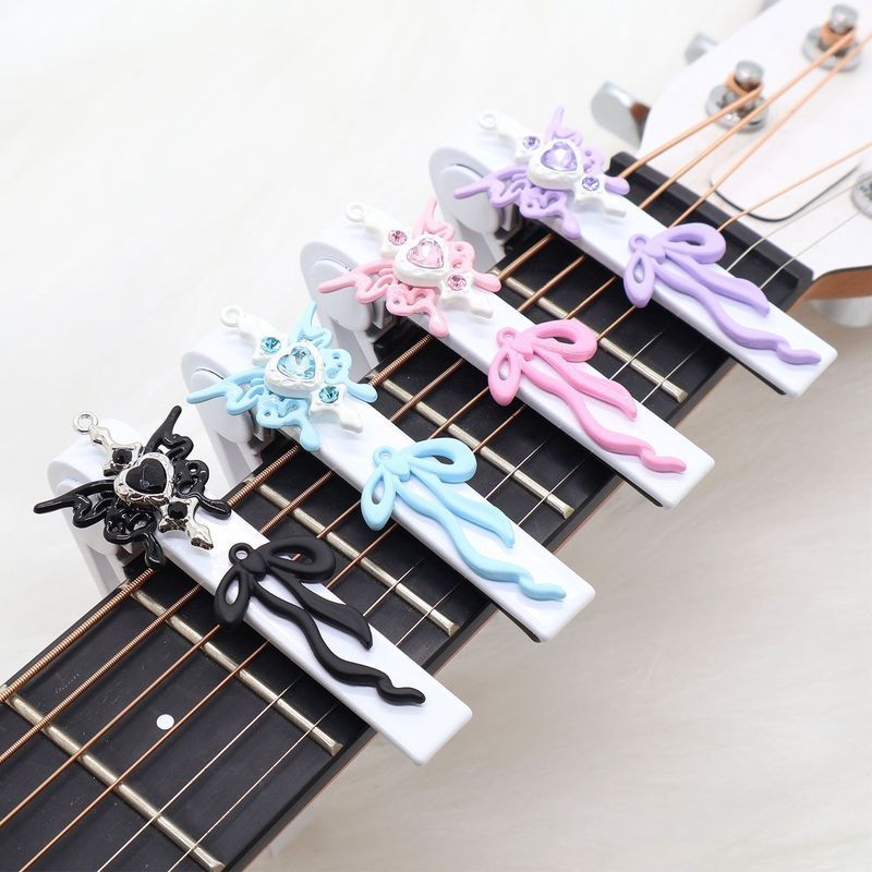Guitar Capo Original Capo Acoustic Guitar Điện Đàn Guitar Ukulele Capo Magic Meteor Butterfly F#9