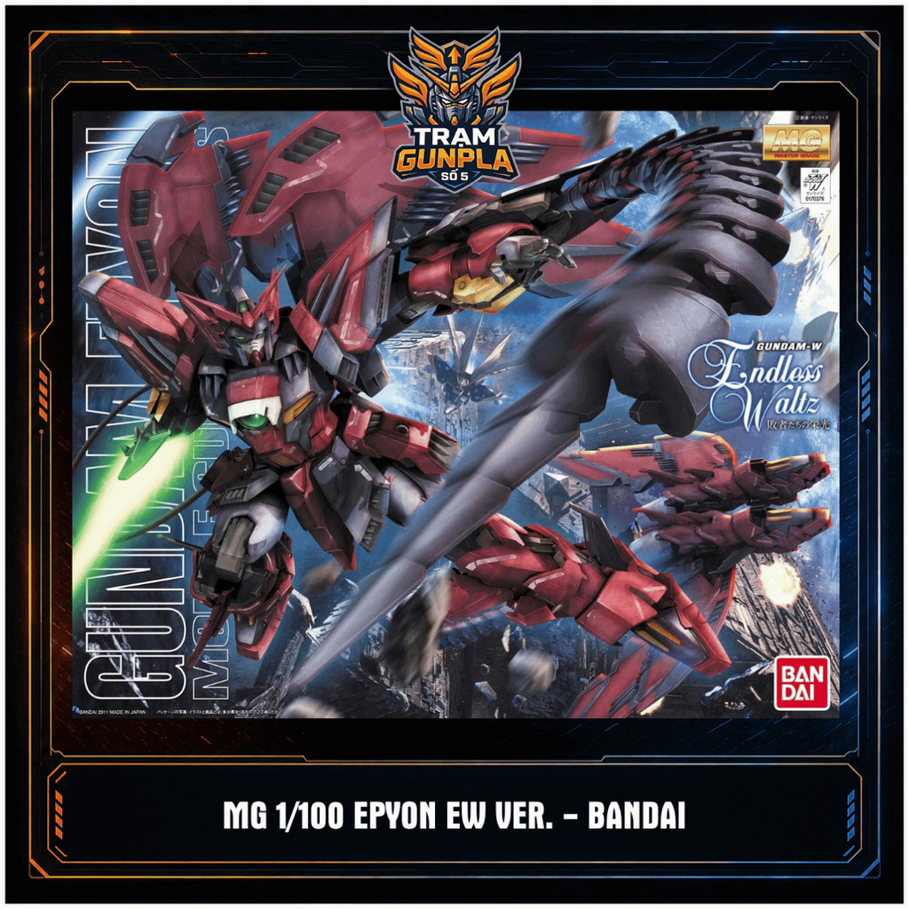 [HÀNG CÓ SẴN] BANDAI Mô hình lắp ráp MG 1/100 GUNDAM EPYON EW VER.