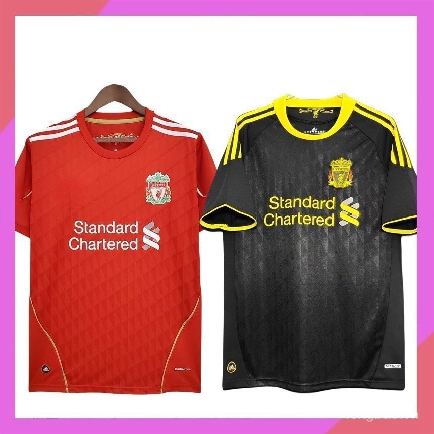 Áo Bóng Đá RetroLiverpoolAway Kit 2010/2011 - Torres & Gerrard Jersey