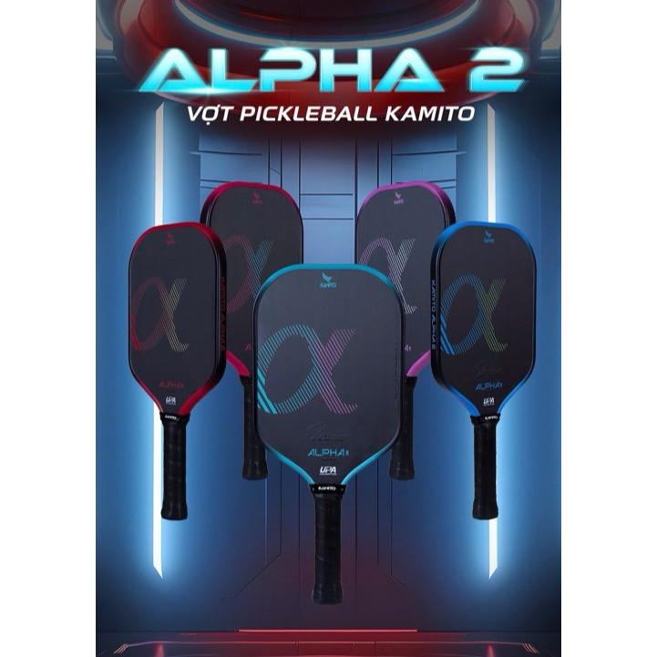 Vợt Pickleball chính hãng Kamito Alpha 2 thế hệ mới