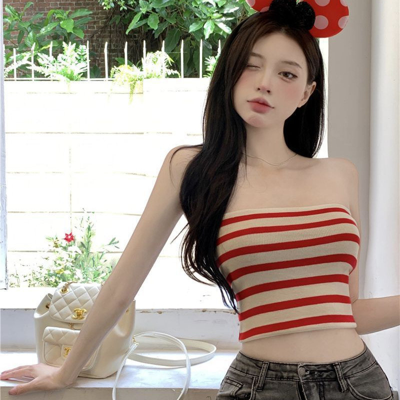 Áo Vest Knitted Retro Style Cho Nữ - Mùa Hè,Slim Fit