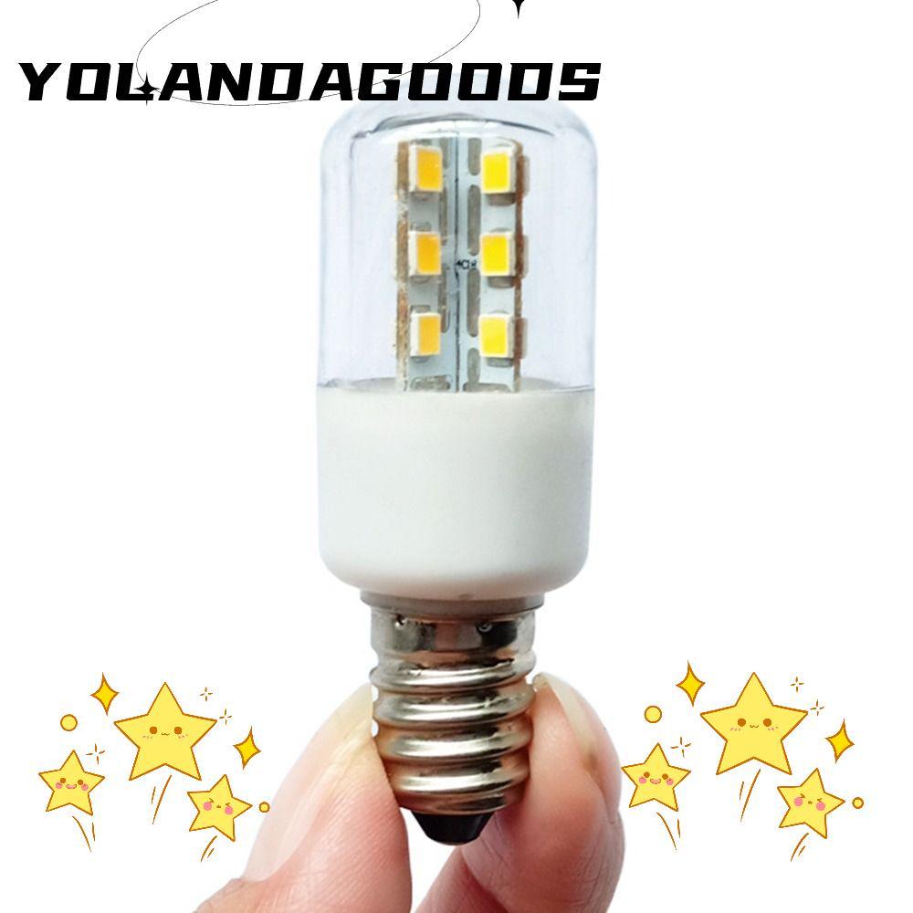 Bóng Đèn Tủ Lạnh YOLA 110V 220V E12 E14 Đầu Nối Di Động T22 2.5W Đèn LED