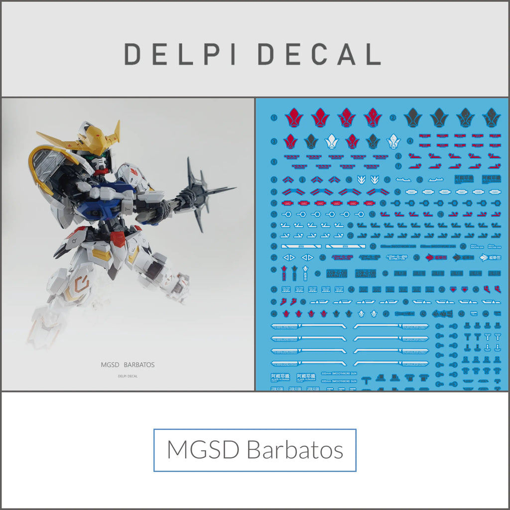 Decal Delpi (Decal nước) MGSD Barbatos