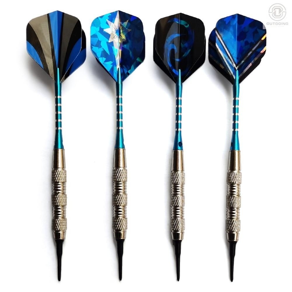 [OUSG] 18g Safe Darts With Plastic Tips Flights Indoor Sport Darts Home Games