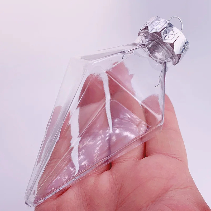 6 Miếng x DIY Chống Vỡ Trong Suốt Nhà Trang Trí Giáng Sinh Bauble Bóng Trang Trí 115 * 60 Mm Nhựa Ki