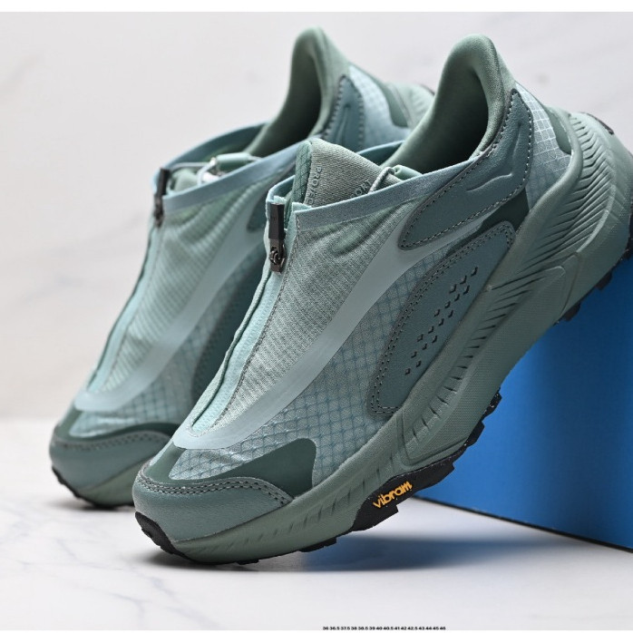 Giày low-top Hoka One Projection Transport màu Life Green