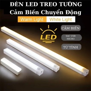  Đèn led cảm biến chuyển động đèn ngủ không dây cổng sạc usb gắn tường tủ bếp nhà vệ sinh cầu thang RIASP 