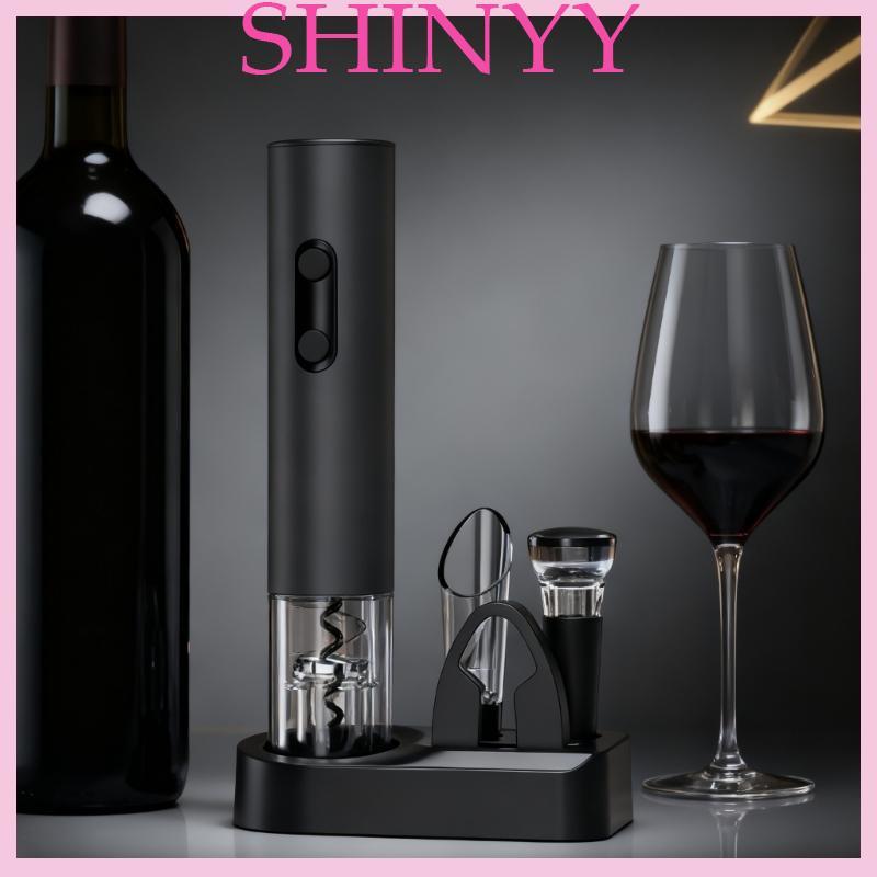 Electric Wine Opener for Bottle Opening Ergonomic Handle Rechargeable Corkscrew