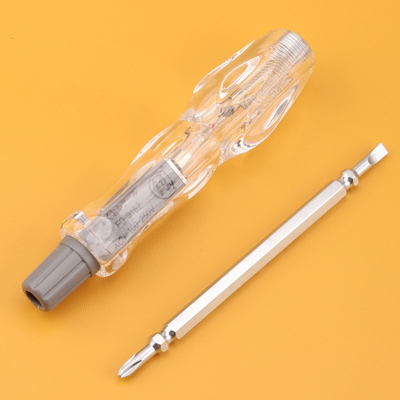 Fukuoka FO-9162 Bút thử điện Vít sử dụng kép Phillips Electrician Bút kiểm tra điện Dụng cụ phần cứn