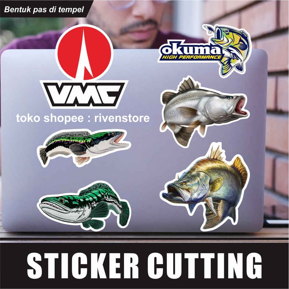 JA3 Cắt STICKER Barramundi MANCING | Cần câu STICKER