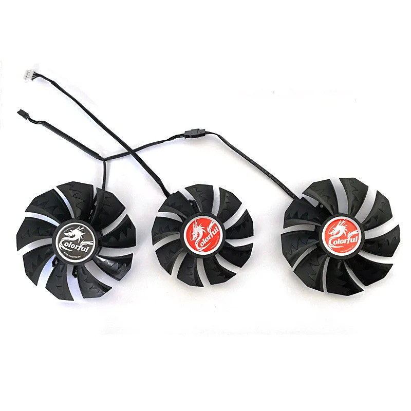 Mới Nhiều Màu Sắc GeForce RTX 3060 3070 3080 Ti 3090 NB 12G-V Đồ Họa Card Video Quạt Làm Mát 87MM RT